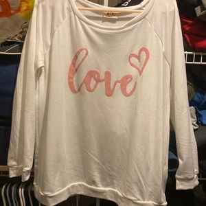 Love sweatshirt